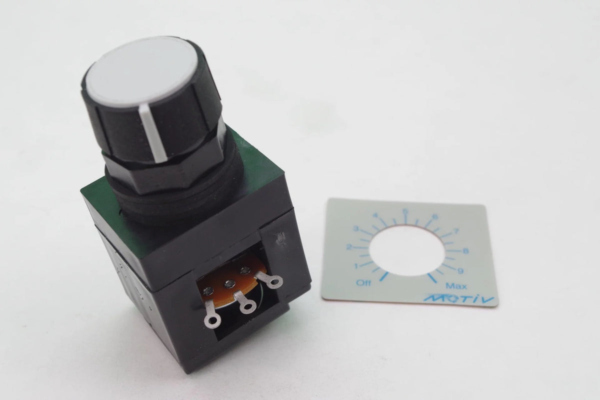 Potentiometer (Switched), 10K w/ Housing- 12V, RP101A1A