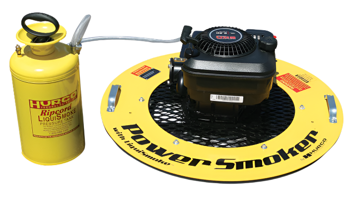 HURCO POWER SMOKER WITH LIQUISMOKE