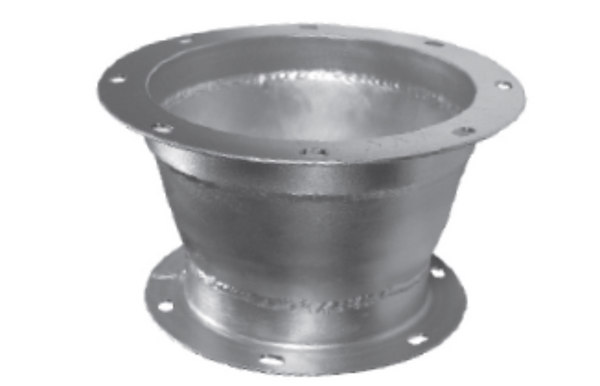 STEEL FLANGED SLOTTED/CONED REDUCER (VACTOR) STYLE - Jet-Vac Equipment ...